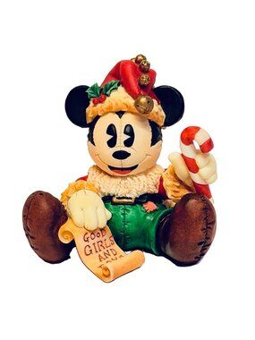 Mickey as Rag Doll Santa Disney Enesco 3.5" Figurine with Box 279781